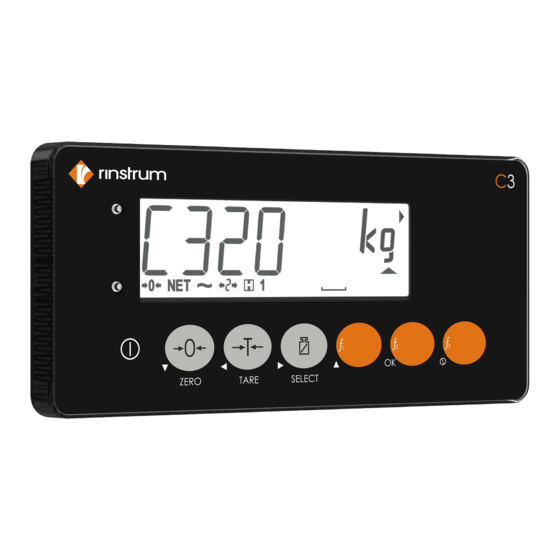 Rinstrum C3 Series Reference Manual