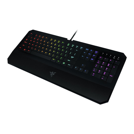 Razer DeathStalker Chroma Instruction Manual