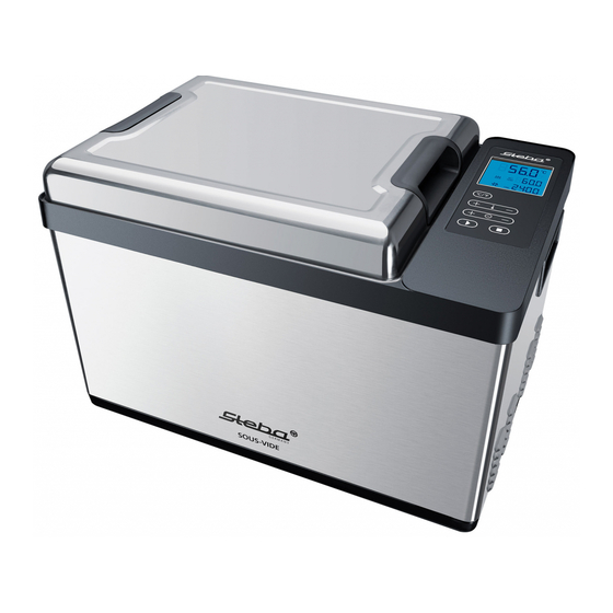Steba SV200 Instructions For Use Manual
