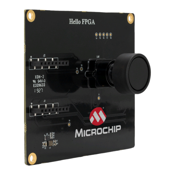 Microchip Technology Hello FPGA Quick Start Manual