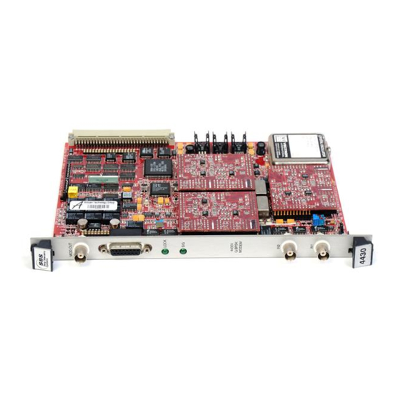 SBS Technologies 4430-V BPSK VME Manuals