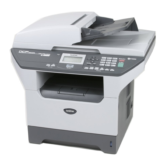 Brother DCP-8065DN User Manual
