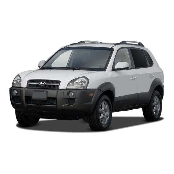 Hyundai 2007 Tucson Manuals