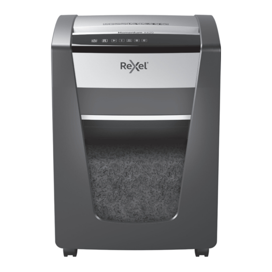 Rexel Momentum M515 Instruction Manual