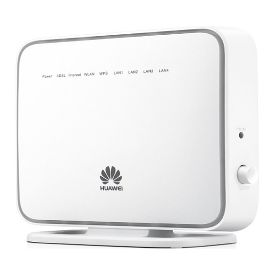 Huawei EchoLife HG531 Manuals