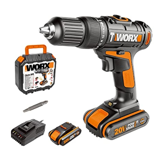 Worx WX386.4 Safety And Operating Manual