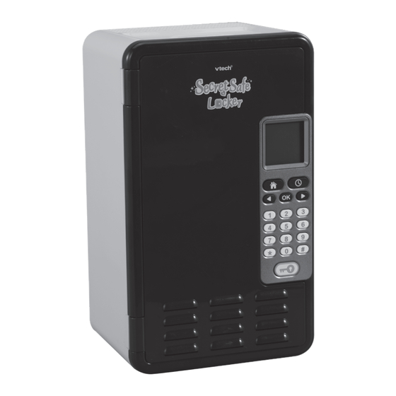 VTech SecretSafe Locker Instruction Manual