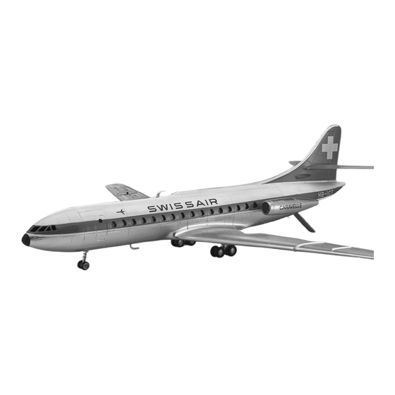 REVELL SE.210 CARAVELLE Manual