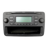 SKODA AUTORADIO BLUES - 03-10 Manual