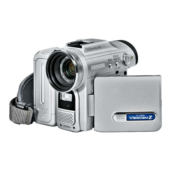 Sharp ViewcamZ VL-Z950E-A Operation Manual