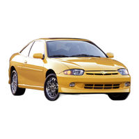 Chevrolet 2004 Cavalier Getting To Know Manual