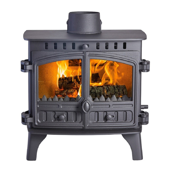 Hunter Stoves Herald 8 Double-Double CE Installation And Operating Instructions Manual