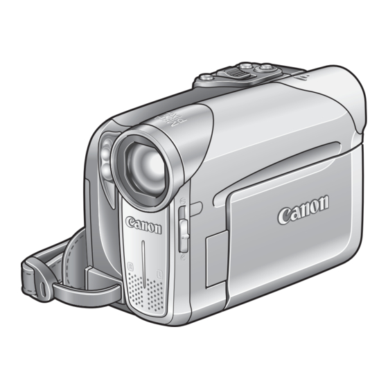 Canon MVX460 Manuals