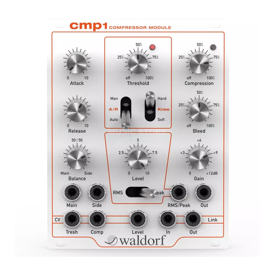 Waldorf CMP1 User Manual