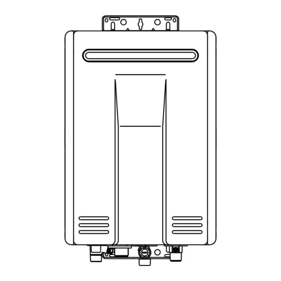 Rinnai Infinity 20 External Operation And Installation Manual