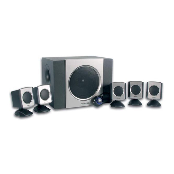 Velleman SPSUR5/1N2 Manual