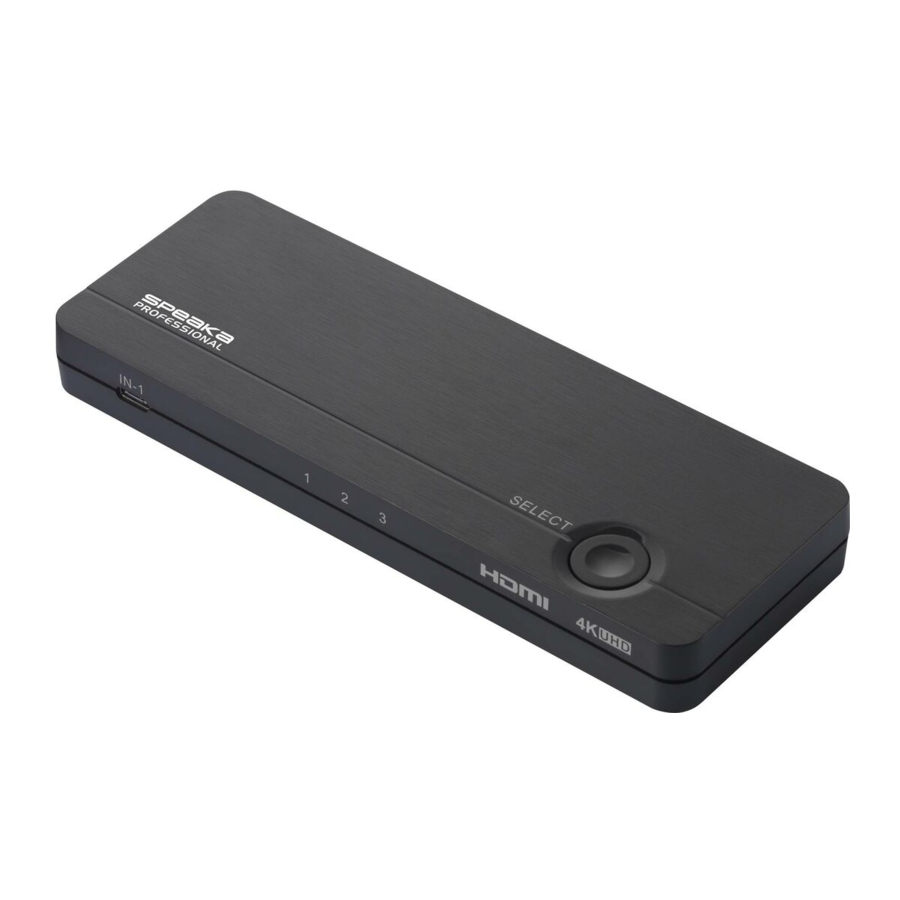Speaka Professional SP-KVM-230 KVM Manuals