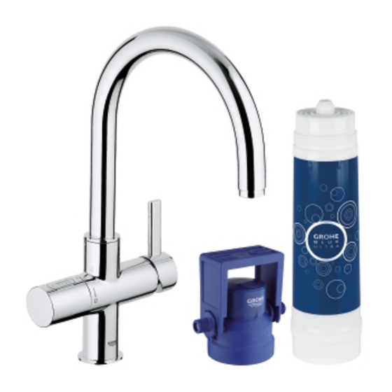 Grohe GROHE Blue UltraSafe Pure 31 328 Manuals