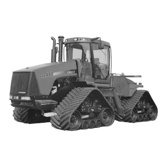 Case STX Series Operator's Manual