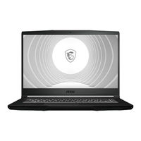MSI CreatorPro M15 User Manual