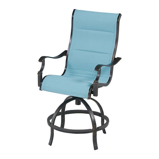 Hanover Monaco MONDN7PCPDBR-C-BLU Manual