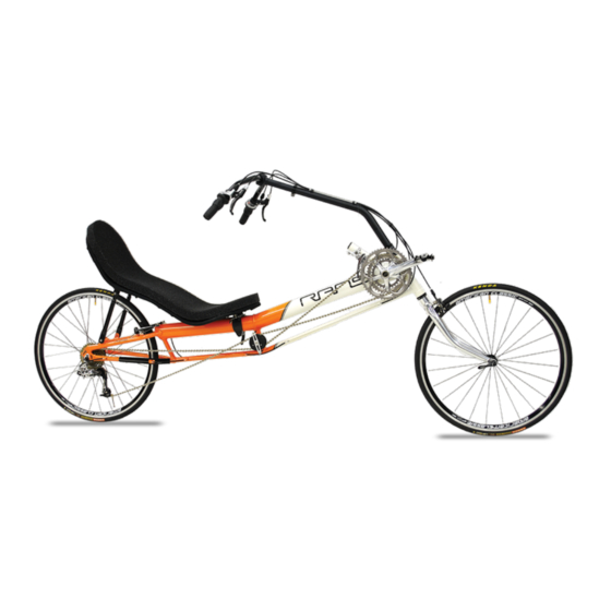 Rans Recumbent Series Owner's Manual