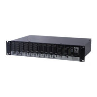 AUDAC CPR12 User Manual & Installation Manual