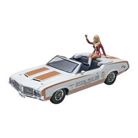 REVELL '72 OLDSMOBILE INDY 500 PACE CAR Assembly Instructions Manual