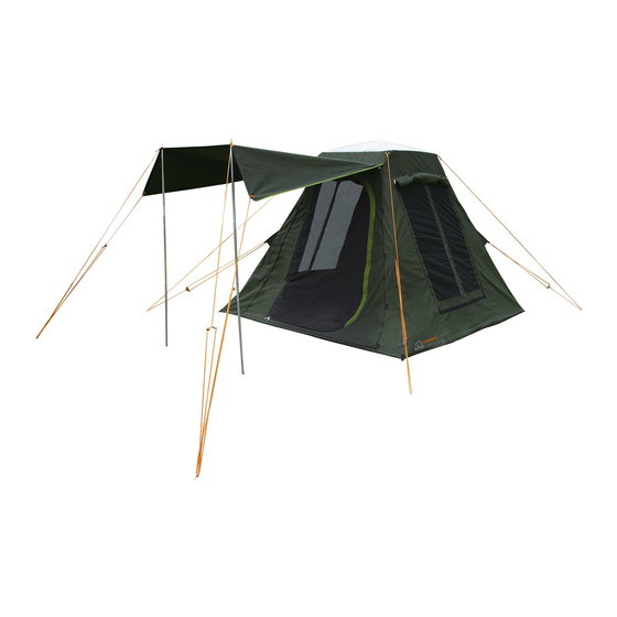Kiwi Camping Harrier 4 Tourer Tent Pitching Instructions