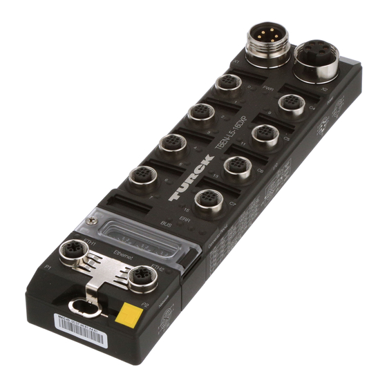 turck TBEN-L PLC Series Operating Instructions Manual