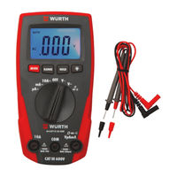 Würth 0715 53 429 Operating Instructions Manual