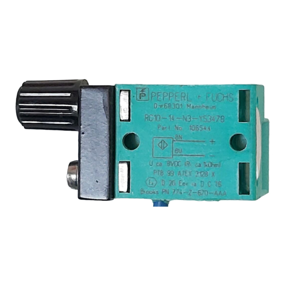 Pepperl+Fuchs RC10-14-N3 Instruction Manual