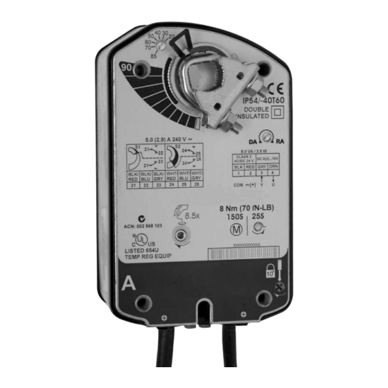 Distech Controls DA-008S230DX Installation Instructions Manual