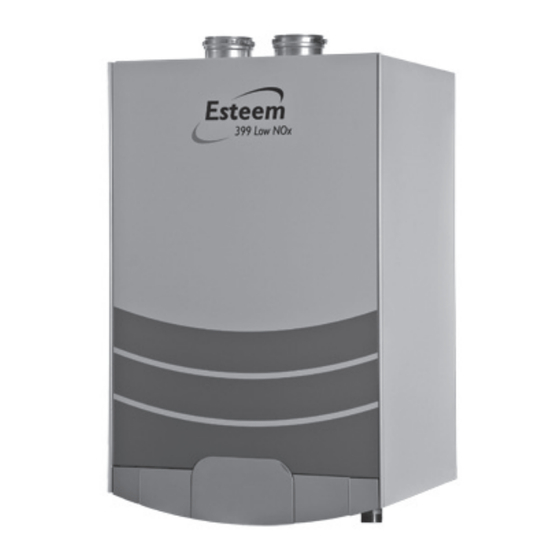 Aerco Esteem 399 Product Manual