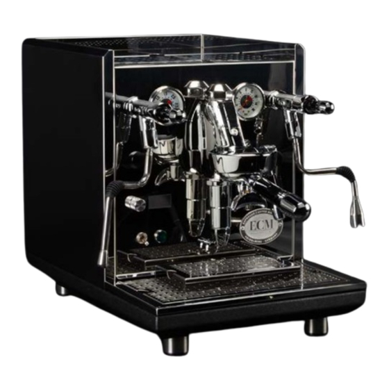 ECM Manufacture SYNCHRONIKA II User Manual