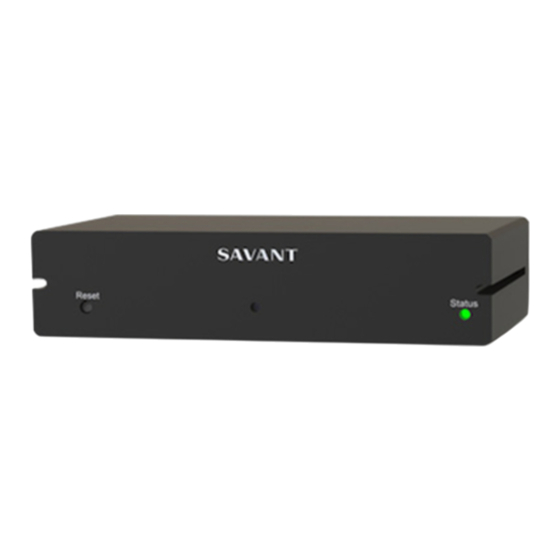 Savant SmartControl 14 Deployment Manual
