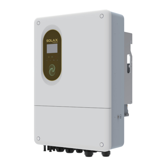 SolaX Power X3-NEO-LV Installation Manual