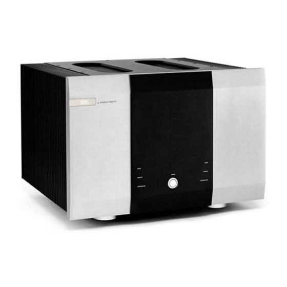 Musical Fidelity AMS50 Manuals