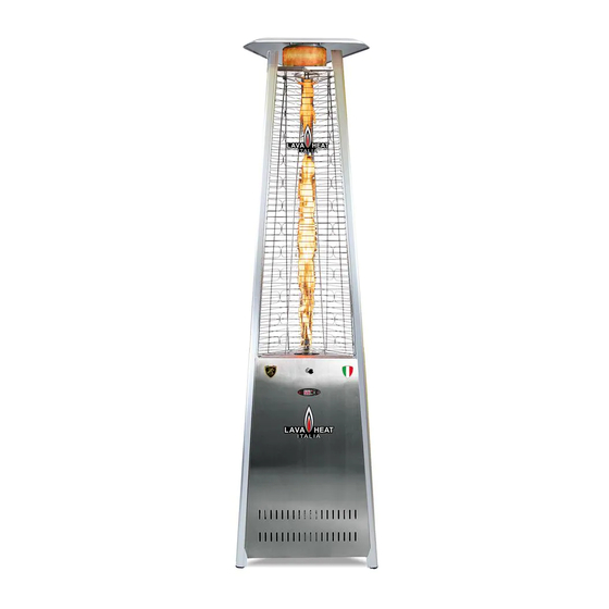 User Manuals: Lava Heat Italia LAVA 2G Patio Heater