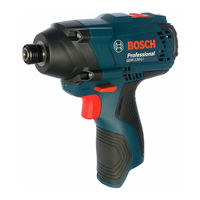Bosch GDS 120-LI Original Instructions Manual