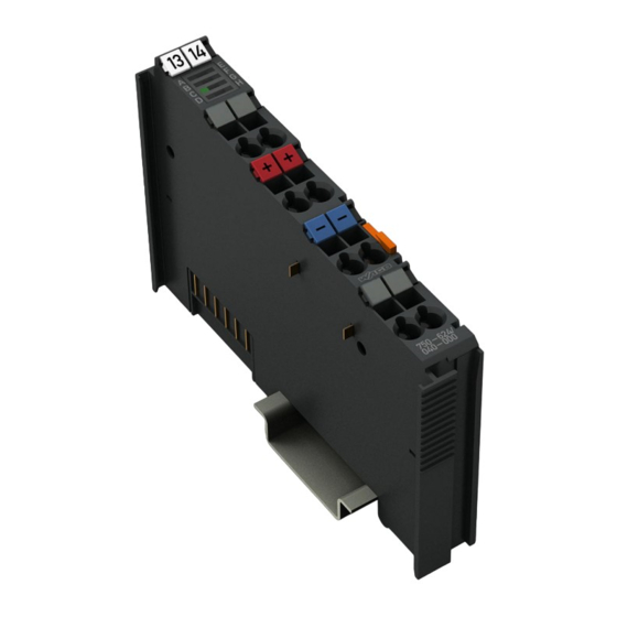 WAGO 750-624/040-00 Series Manual