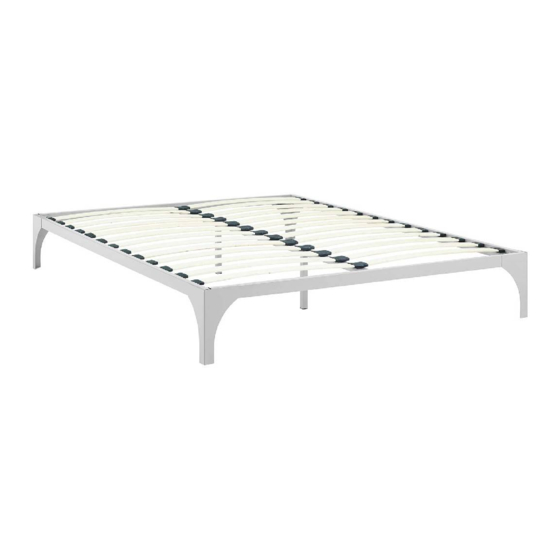 modway QUEEN BED FRAME MOD-5432 Assembly Instruction