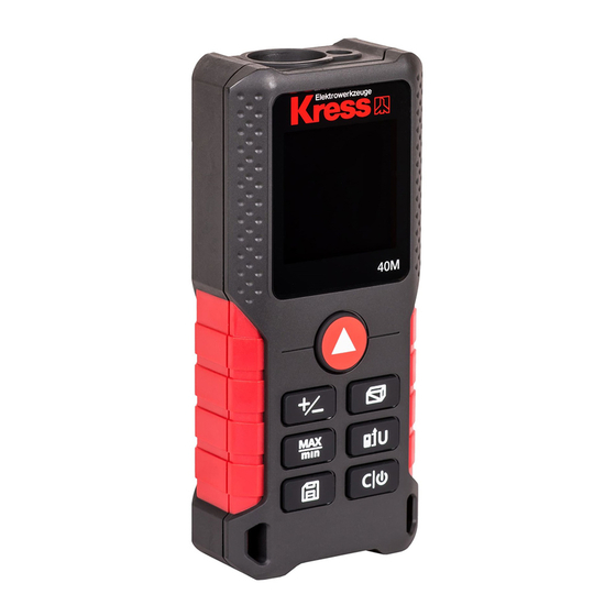 KRESS KI200 Manual