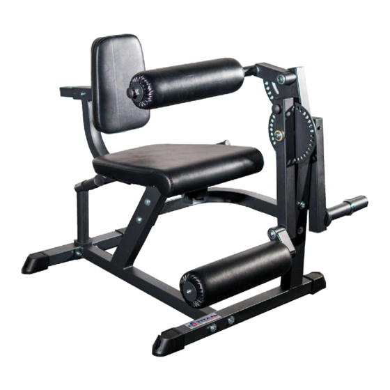 Titan Fitness LEGEXTCRL Operator's Manual