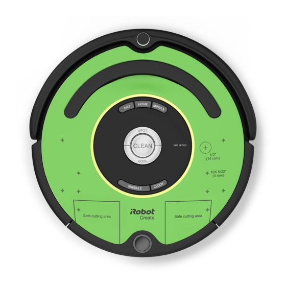 Robot Create 3 Product Information Manual
