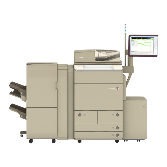 Canon imageRUNNER ADVANCE C9075S PRO Operating Information Manual