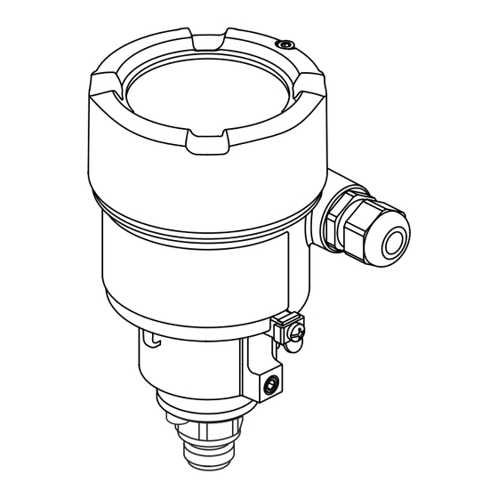 Endress+Hauser Cerabar PMC71B Brief Operating Instructions