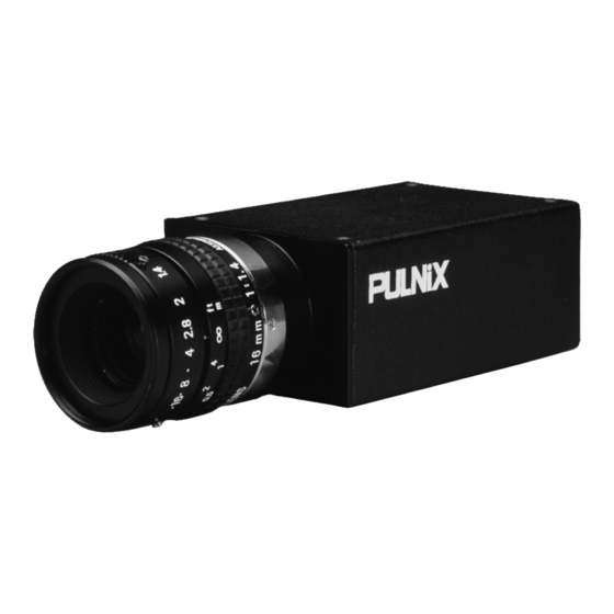 Pulnix TM-75 Operation Manual