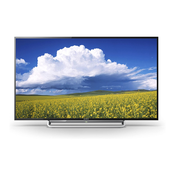 SONY BRAVIA KDL60W630B OPERATING INSTRUCTIONS /SETUP MANUAL Pdf Download ManualsLib