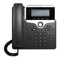 Cisco 7821 Administration Manual